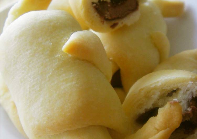 Easiest Way to Make Super Quick Homemade Simple Chocolate Croissants with Pie Crust