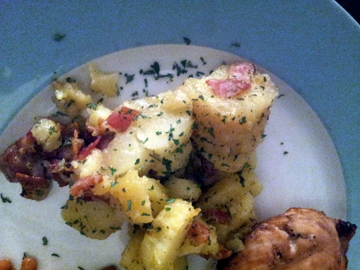 Recipe Fried potatoes....German : ) the Can Spoil the Tongue Really delicious