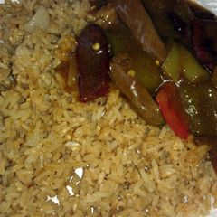 A picture of Spicy Pepper Steak.