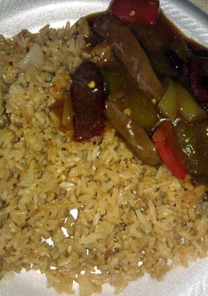 A picture of Spicy Pepper Steak.