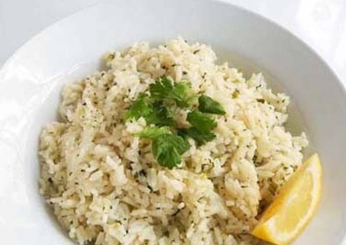 Recipe of Homemade Green Mexican Rice