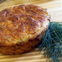 A picture of Garden Dill Casserole Bread.
