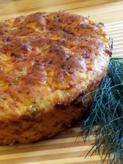 A picture of Garden Dill Casserole Bread.