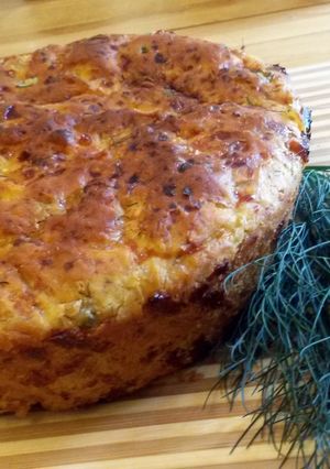 A picture of Garden Dill Casserole Bread.