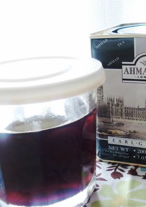 A picture of Homemade Black Tea Liqueur.