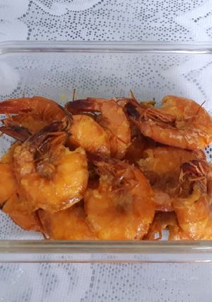 Foto resep Udang Bumbu Kunyit