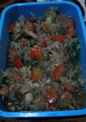 Foto resep Salad pepaya muda (thai salad)