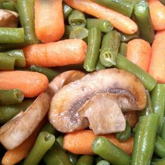 A picture of green bean and carrot fungi.