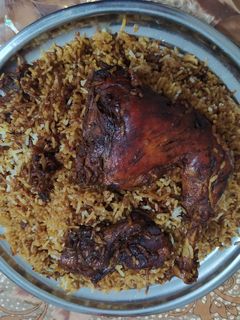 عکسی از دستور چلو مرغ رب اناری