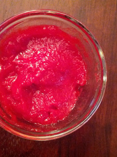 A picture of Raspberry filling.