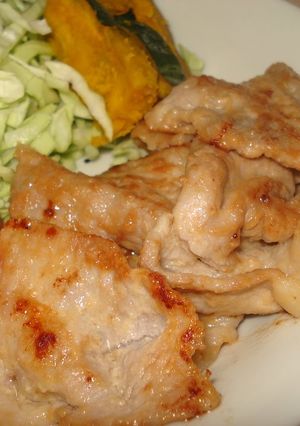 A picture of A Family Favorite: Pan Fried Miso Pork.