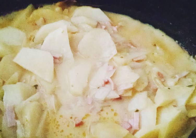 Recipe of Super Quick Easy Slow Cooker Scalloped Potatoes