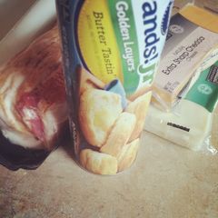A picture of Bacon cheddar bombs.