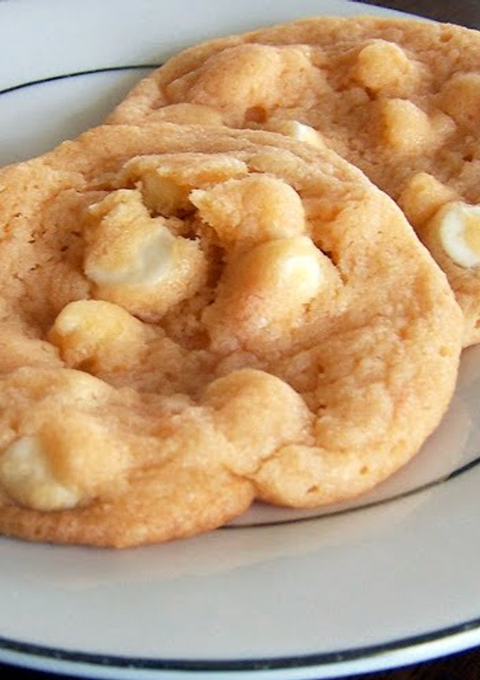 A picture of Orange Creamsicle Cookies.
