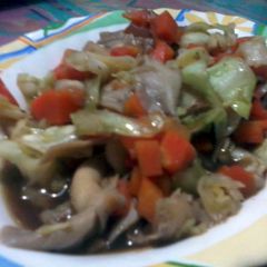 A picture of Okalitus' Veggie Mushroom Stew.