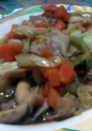 A picture of Okalitus' Veggie Mushroom Stew.