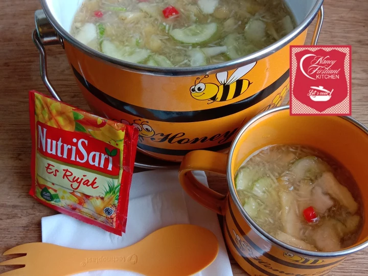 Langkah Mudah untuk Membikin Resep 289. Es Rujak NutriSari yang Uenak Anti Ribet, Bisa Manjain Lidah
