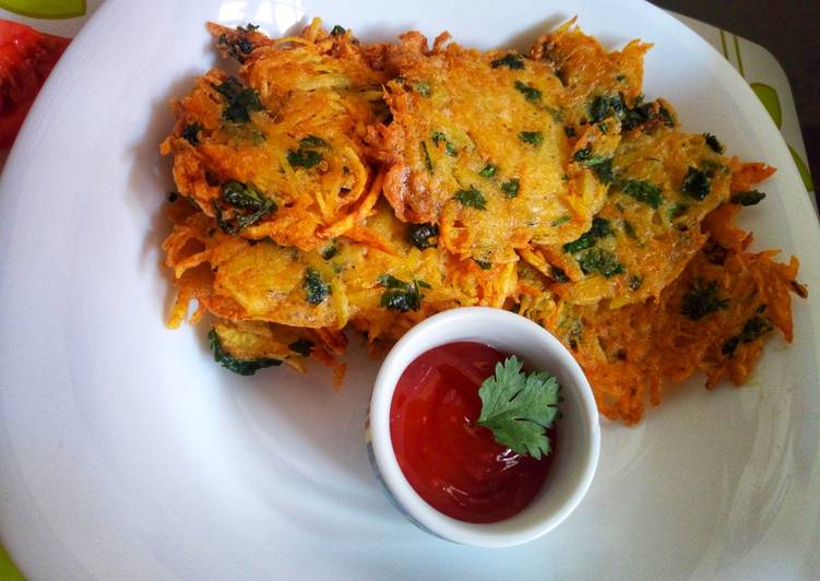 Recipe of Favorite Extra crispy hash browns(potato cutlets)