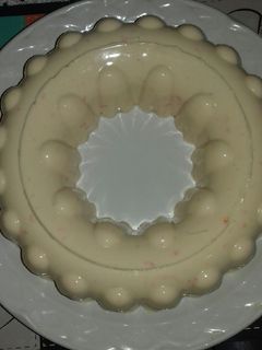 Una foto de Gelatina de leche con zanahoria