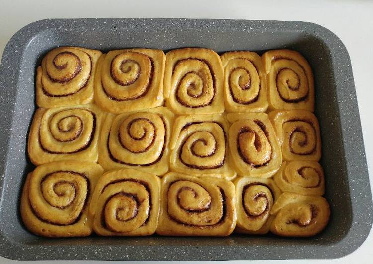 Cara Bikin Homemade Cinnamon Rolls Rumahan