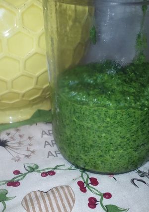 A picture of Spinach Kale Basil Pesto.