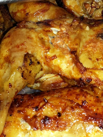 Easy Way Prepare Recipe Roasted Lemon and Garlic Chicken that is Can Pamper Your Tongue, Tasty}