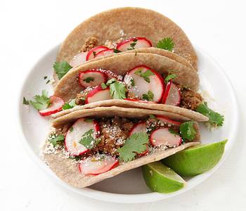 Easy Fast Cooking Duck Tacos RadishLime Salad CuminRoasted Squash Delicious Simple