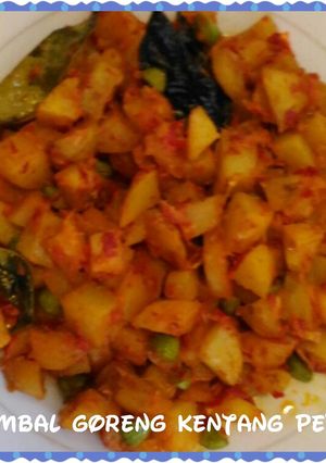 Foto resep Sambal Goreng Kentang Pete - Enak dan Praktis