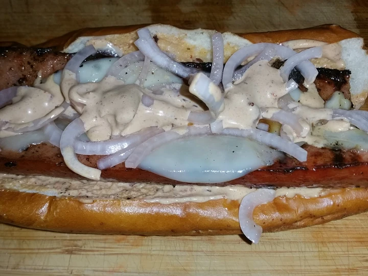 Easy Way Make Recipe Game Day Sausage Sandwich with Grilled Zucchini that is Perfect, Appealing}