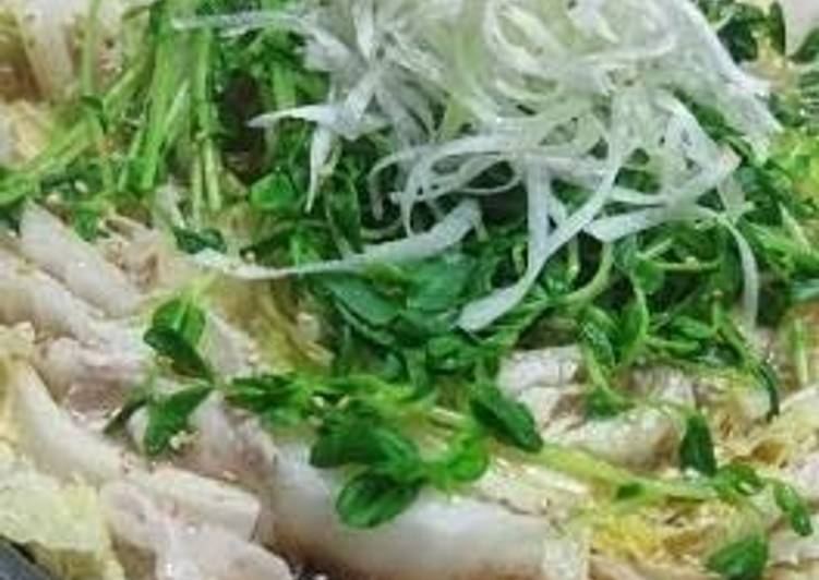 Layered Chinese Cabbage and Pork, Chinese Style Steamed Hot Pot