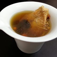 A picture of American Ginseng Chicken Soup.