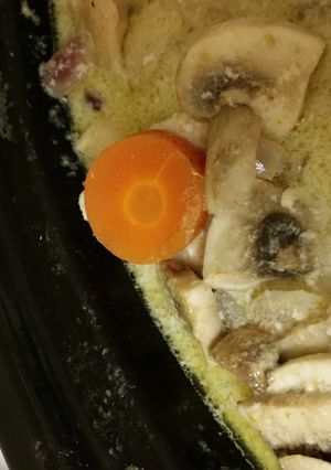 A picture of Slow Cooker Thai Green Curry Chicken.