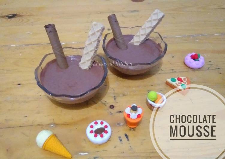 Chocolate Mousse ala Mba' Herlin Wulan