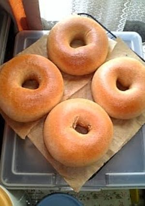 A picture of Whole Wheat Bagels.
