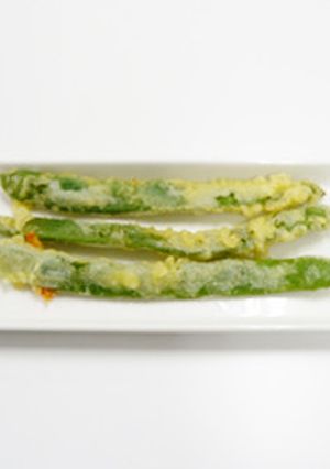 A picture of Jumbo Green Bean Tempura.