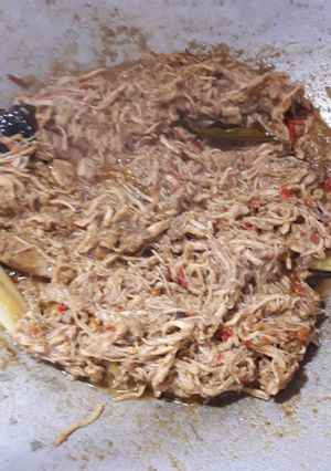Foto resep Ayam suwir krawu khas gresik