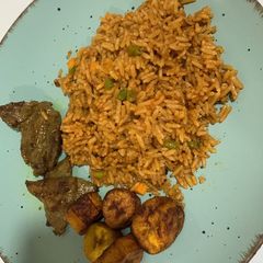 Best ever veggie Jollof rice A picture of Best ever veggie Jollof rice.