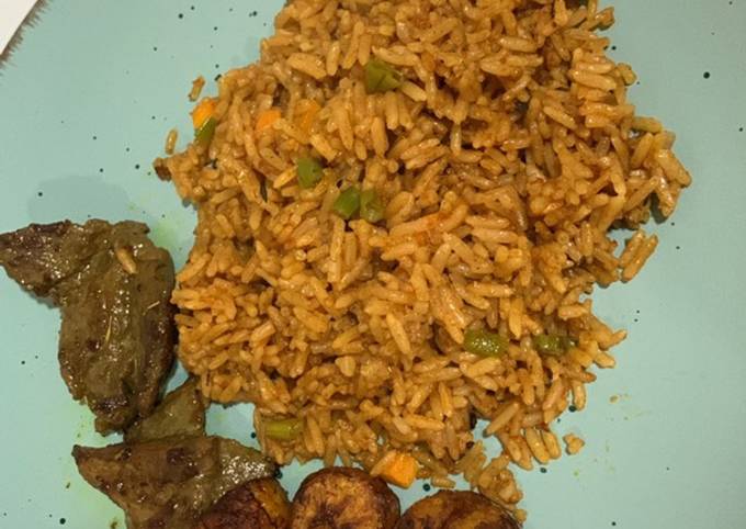 Jollof Rice - Healthier Steps