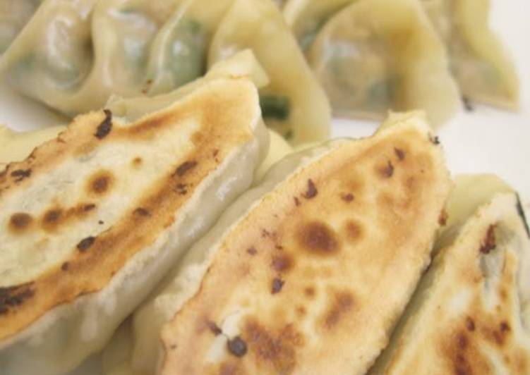 Recipe of Quick Easy Vegetable Gyoza with Soy Beans