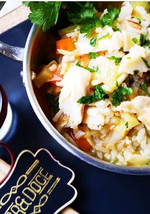 Foto de Arroz de bacalhau