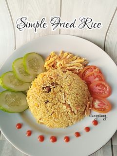 Foto resep Simple Fried Rice (Nasi goreng)