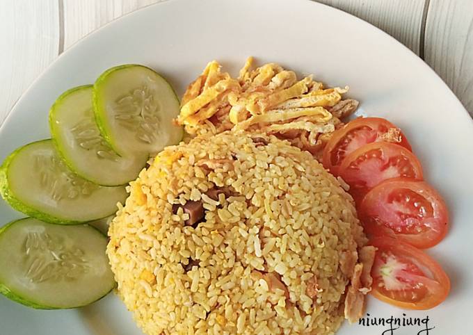 Resep Simple Fried Rice (Nasi goreng), Bikin Ngiler