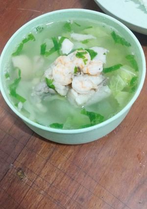 Foto resep Sayur Sop Ayam Udang Simple ala Anak Kos