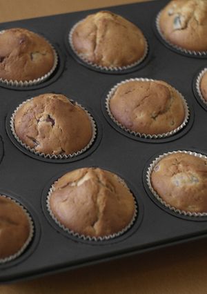 Szilvás muffin recept fotója