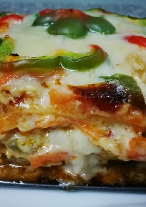 A picture of Lasagna.