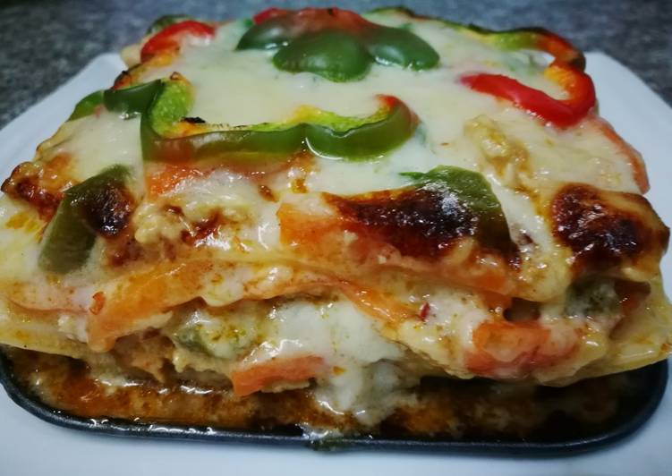 Lasagna Recipe By Sumra Suhail Cookpad