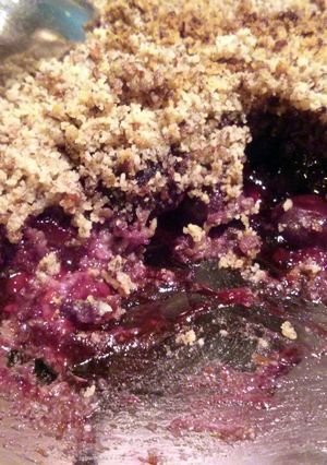 A picture of Paleo Fruit Crumble.
