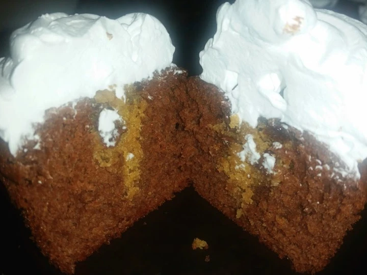 Recipe Chocolate Chip Cookie stuffed Cupcakes the So Delicious Can spoil the tongue