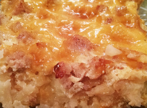 A picture of Breakfast For Dinner Casserole.