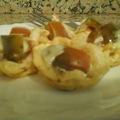 A picture of Mini egg muffins.